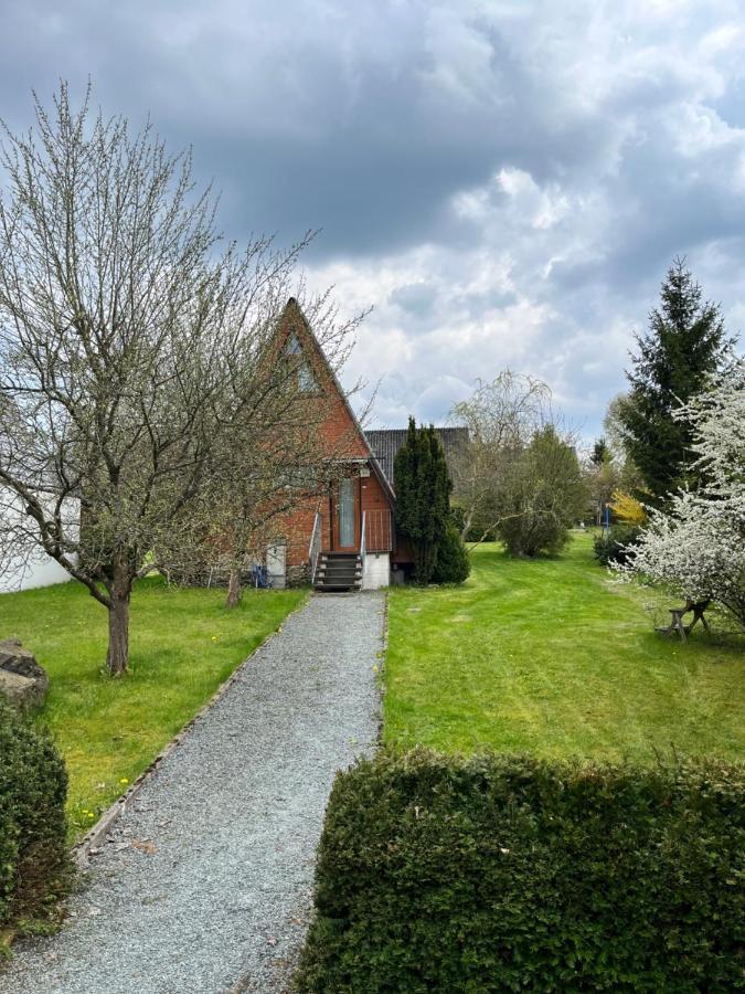 Gemuetliches Ferienhaus Mit Sonniger Terrasse Frankenwald Naehe Badesee Smart-Tv Lichtenberg  Eksteriør bilde